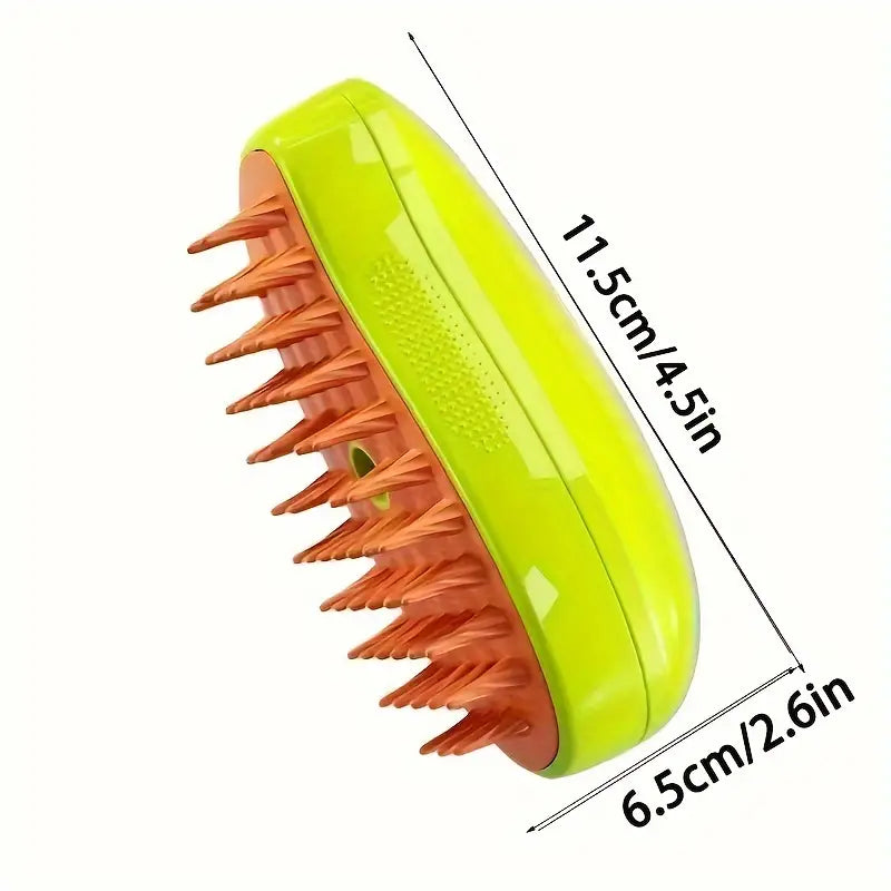 Pet Steam Grooming Brush